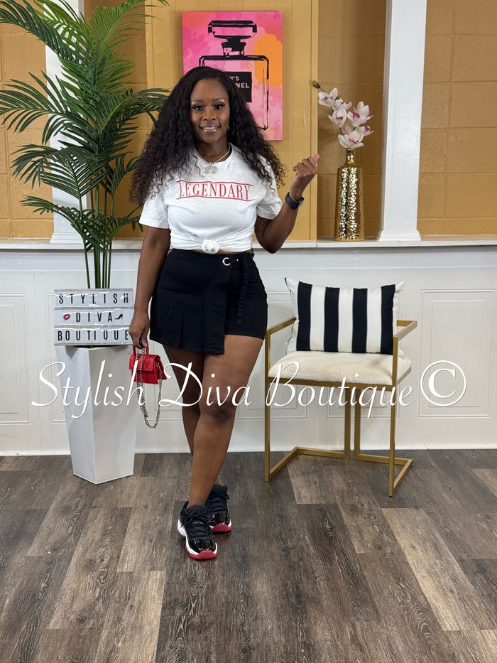 Mellie Skort (Black)