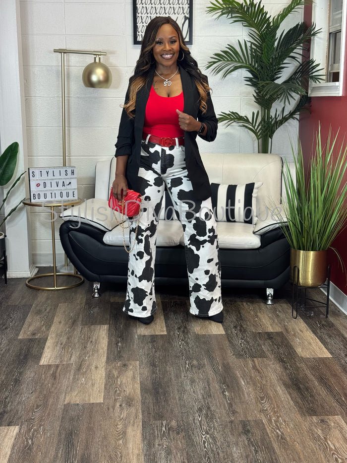 Midnight Rodeo Statement Jeans (Black)