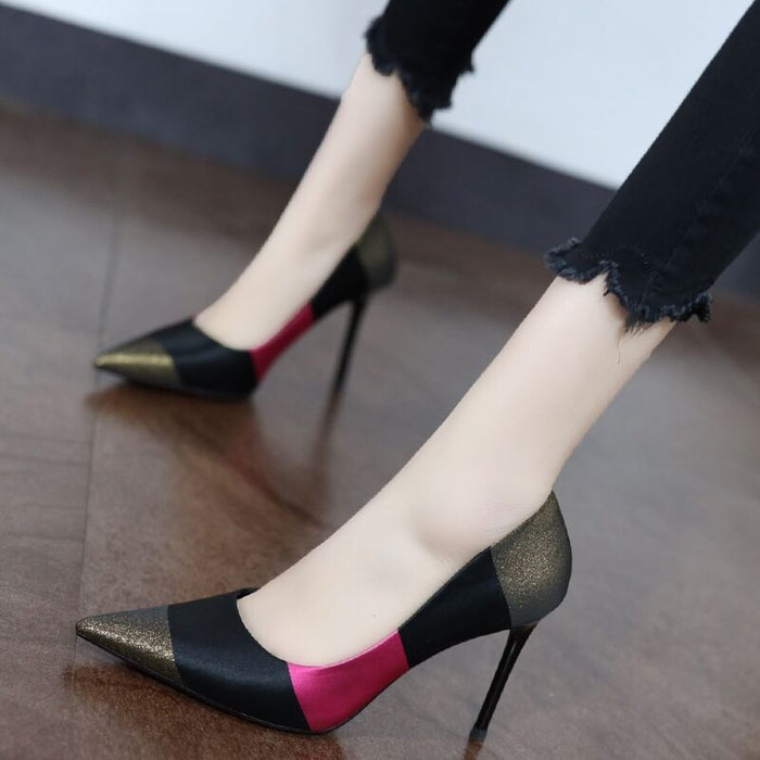 Mix Color Fashion Pumps- Sansa Costa