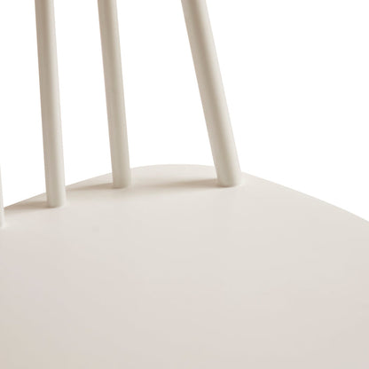 NESNA - Lot de 2 chaises pour enfants en bois blanc