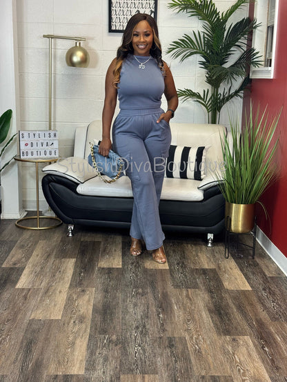 On the Go Cargo Set (Blue Grey)