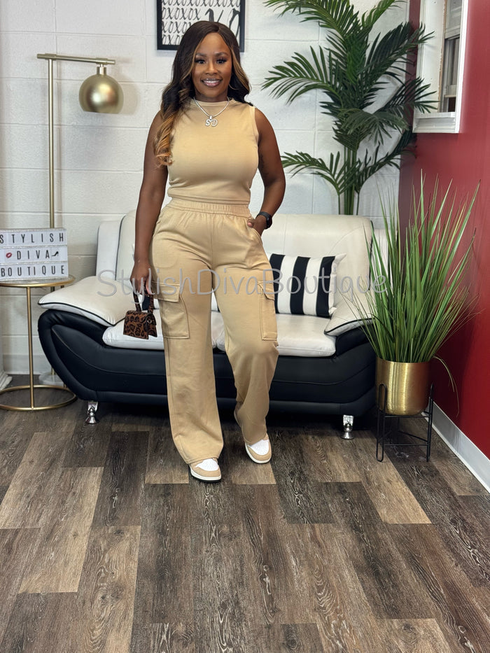 On the Go Cargo Set (Tan)