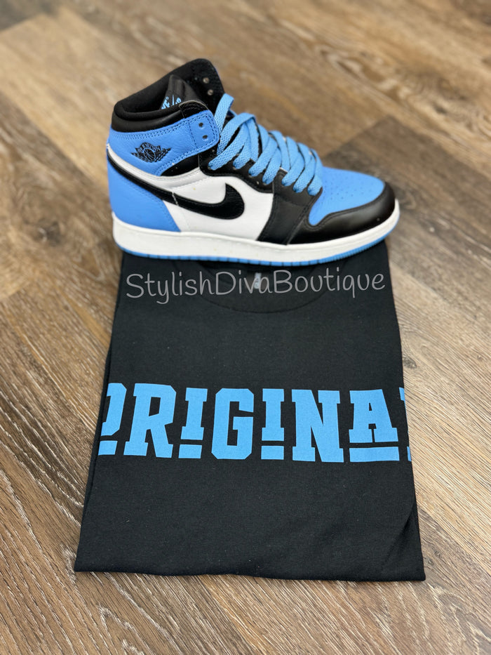 ORIGINAL Signature Graphic Tee (Columbia Blue Print)