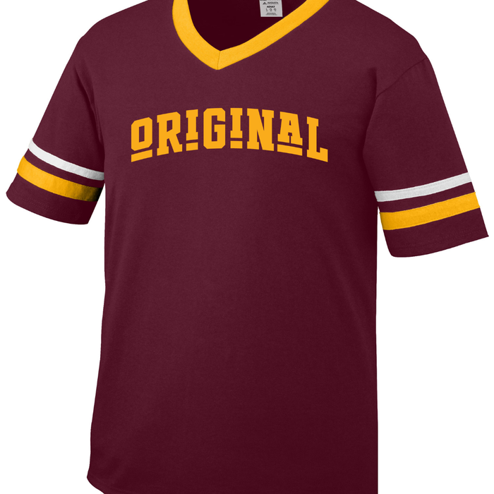 ORIGINAL Varsity Tee (Crimson/Gold/White)