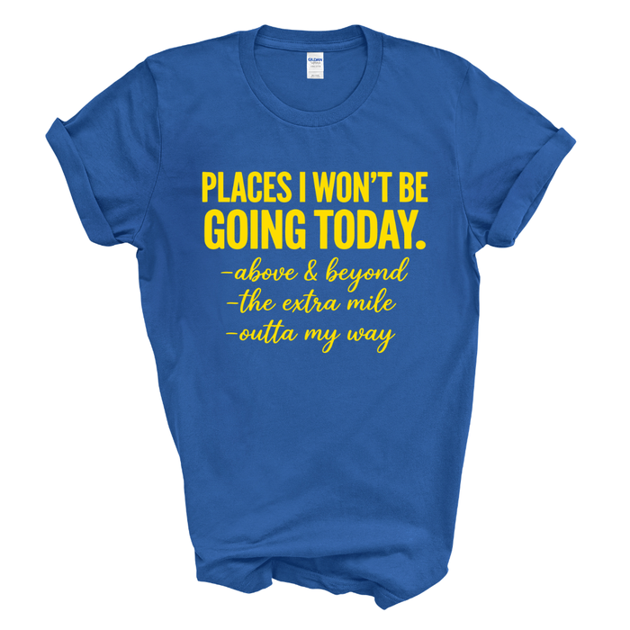 Small / Royal Blue Shirt