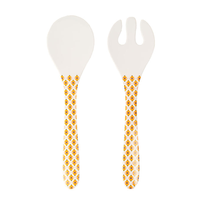 Salad Bowl Cutlery Decor