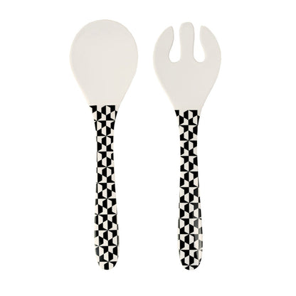 Salad Bowl Cutlery Decor