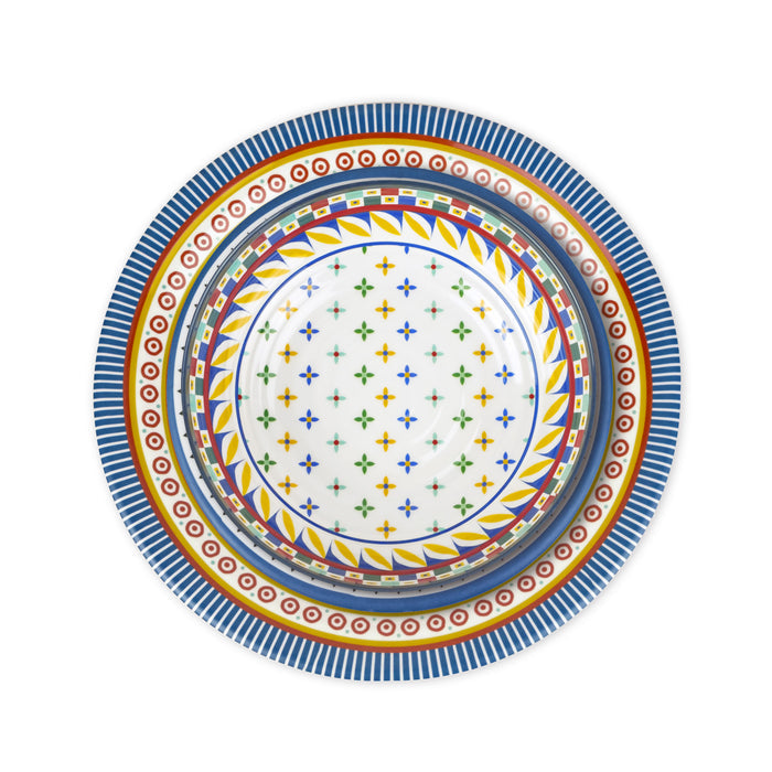 Set of 12 Plates Foulard