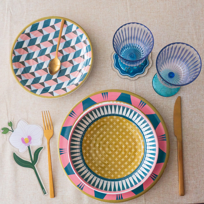 Set of 12 Plates Modern
