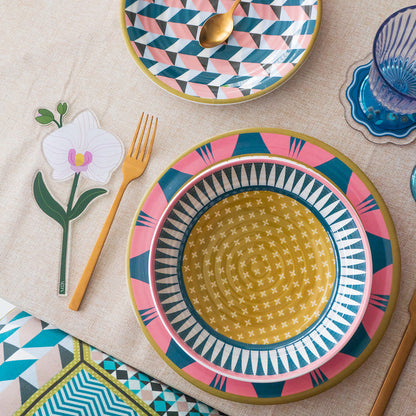 Set of 12 Plates Modern