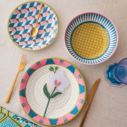 Set of 12 Plates Modern
