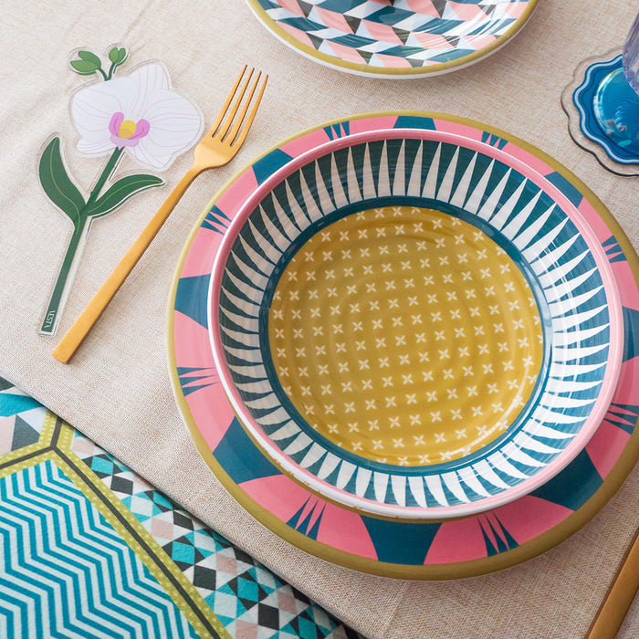 Set of 12 Plates Modern