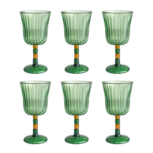 Set of 6 Wine Glasses Ginevra