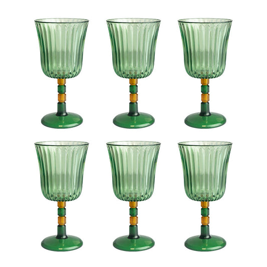 Set of 6 Wine Glasses Ginevra