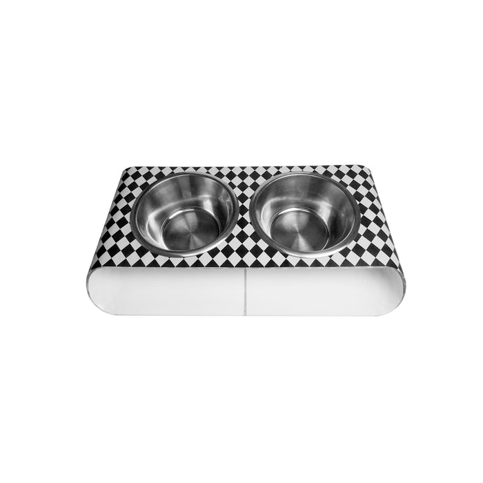 Small Double Bowl Holder
