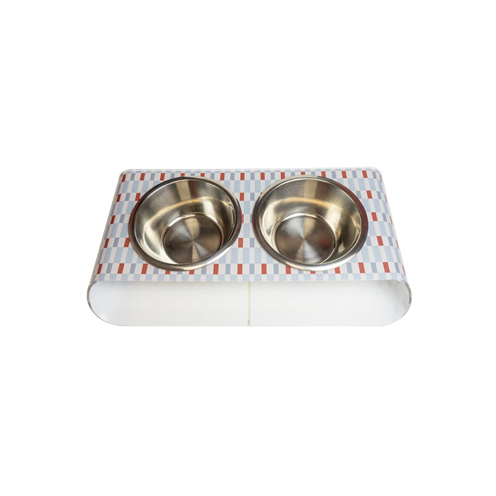 Small Double Bowl Holder