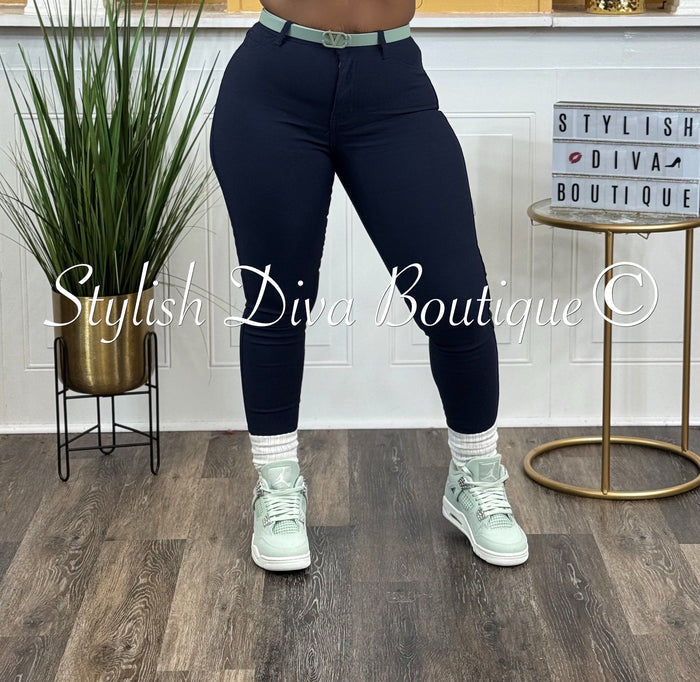 So Curvy Signature Skinny Jeans up to 2XL (Dark Navy)