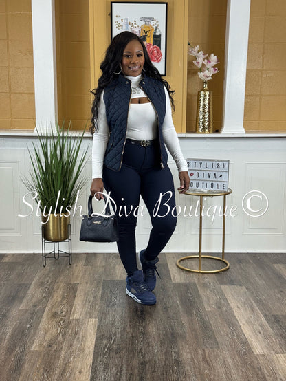 So Curvy Signature Skinny Jeans up to 2XL (Dark Navy)