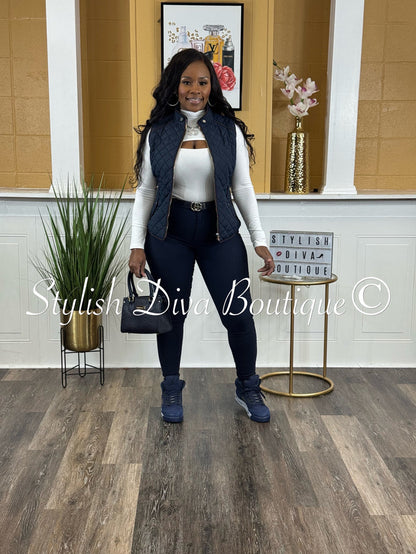 So Curvy Signature Skinny Jeans up to 2XL (Dark Navy)