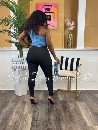 Stallion Bandage Leggings (Black)