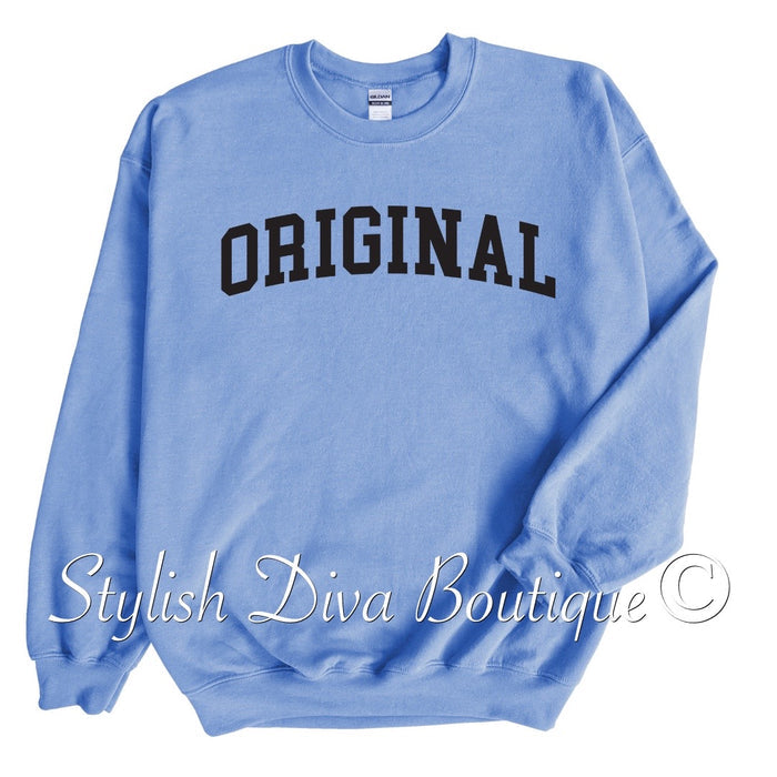 The ORIGINAL Classic Sweatshirt Only up to 3XL (Black Print)