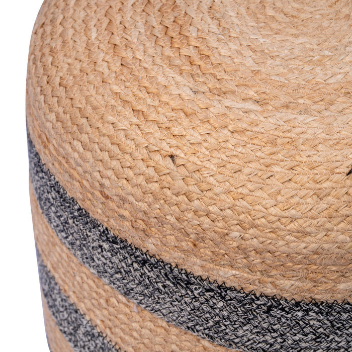 TOVE - Pouf bout de canapé en jute naturelle