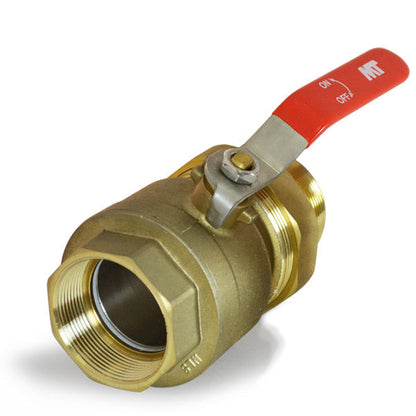 UNION BALL VALVE THREAD, BRASS - NPT  2