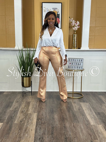 Venezia L/S Collared Bodysuit up to 3XL (White)