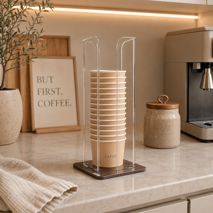 Vertical Coffee Cup Holder
