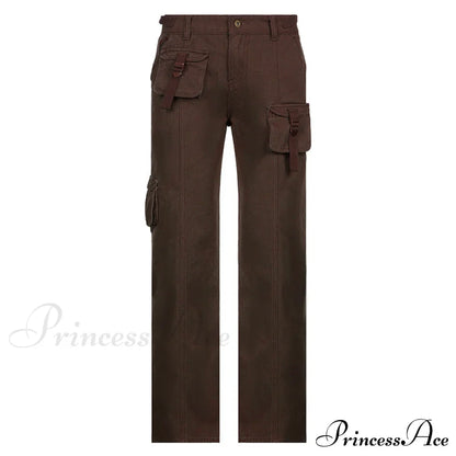 Woman High Waist Baggy Straight Leg Jeans