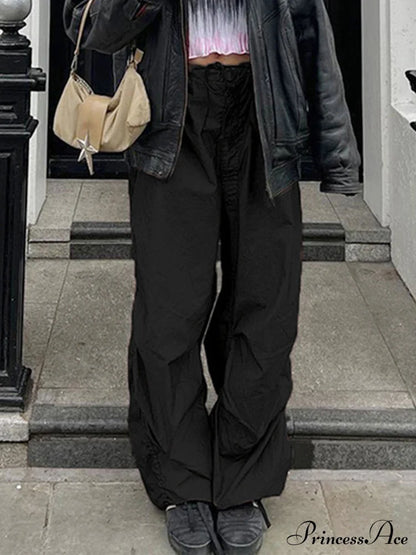 Women Fashion Casual Drawstring y2k Pants