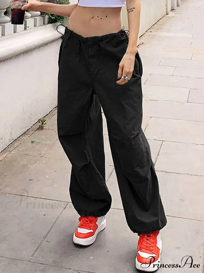 Women Fashion Casual Drawstring y2k Pants