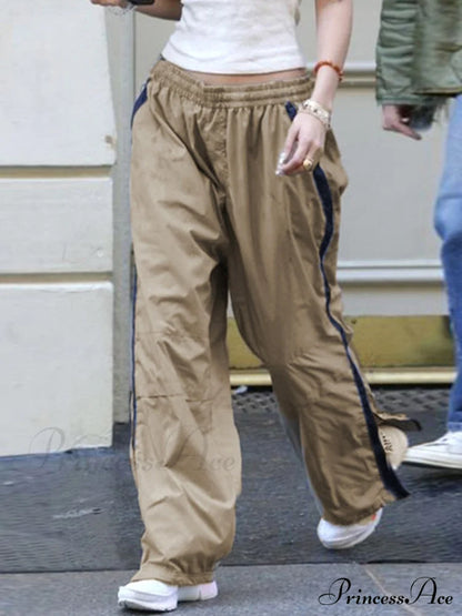 Women Fashion Casual Drawstring y2k Pants