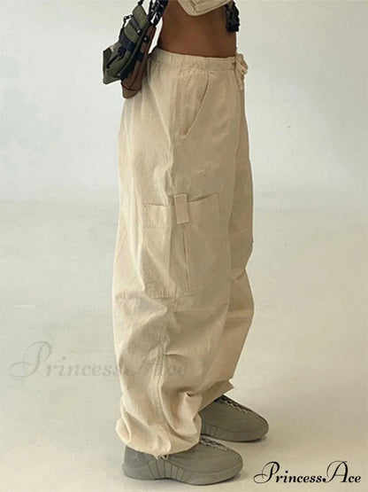 Women Fashion Casual Drawstring y2k Pants