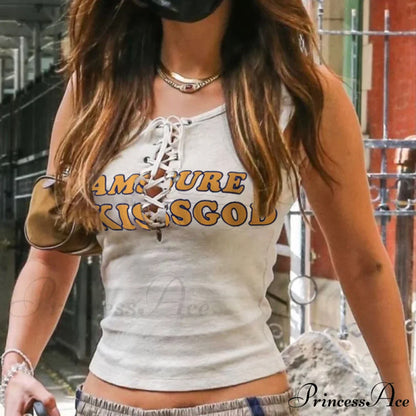 Women Fashion Casual Drawstring y2k Pants