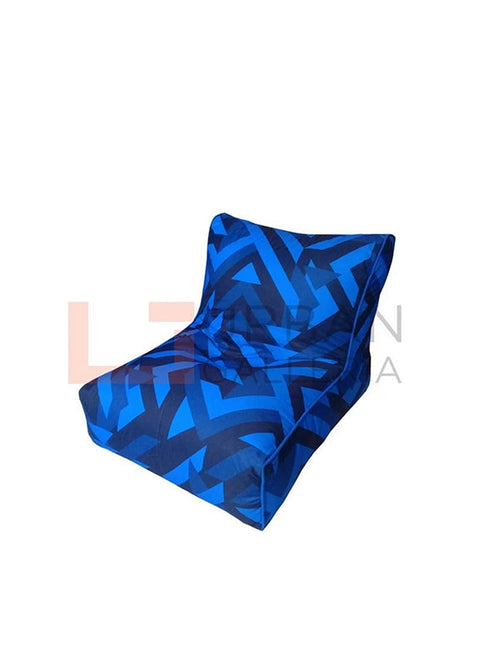 Zig Zag Print Bean bag